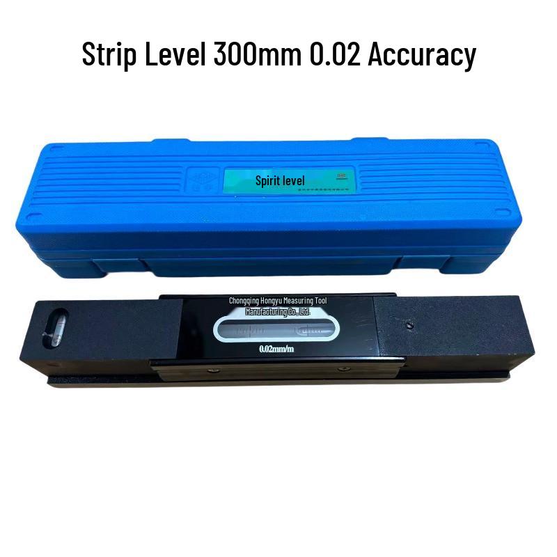 Shanghai Huliang High-Precision Mechanical Bubble Leveling Ruler for Industrial Machine Tools