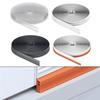Noise Reduction Solution 4 Meters Roll Draft Excluder Easy Installation Strip Hard And Soft TPE Materials Quick Tear-off Feature