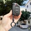 Car Accessories Protector For Jeep JL 2021 Wrangler JLU Gladiator Grand Cherokee Silicone Car Key Caps Holder Folding Key Case