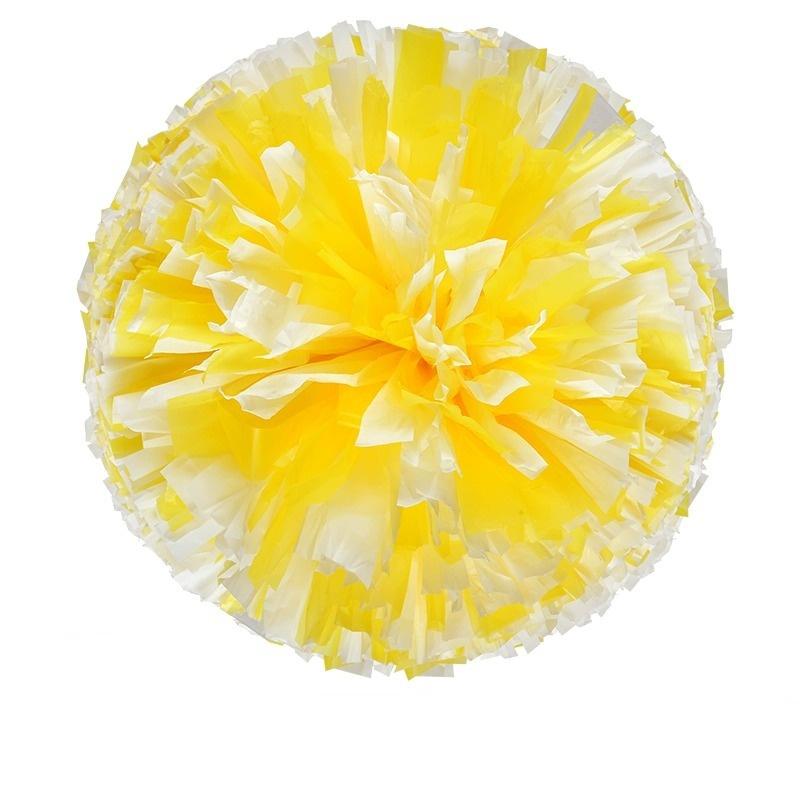 Bunte Cheerleading-Pom-Poms für Mädchen und Kinder, Finger-Cheerball, Schwarz und Blau, Gold, Silber, Rot, Grün, Tanz-Cheerleading-Zubehör