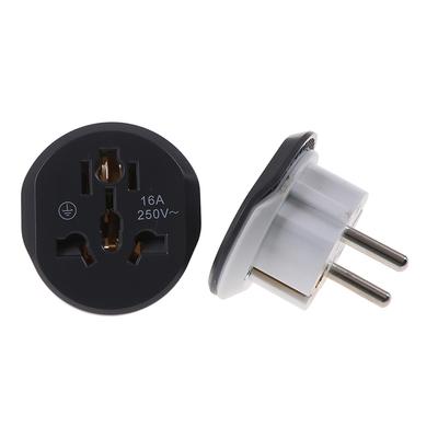 16A Universal Eu Reiseadapter Euro Konverter Uk Us Au zu Eu AC Steckdosenstecker