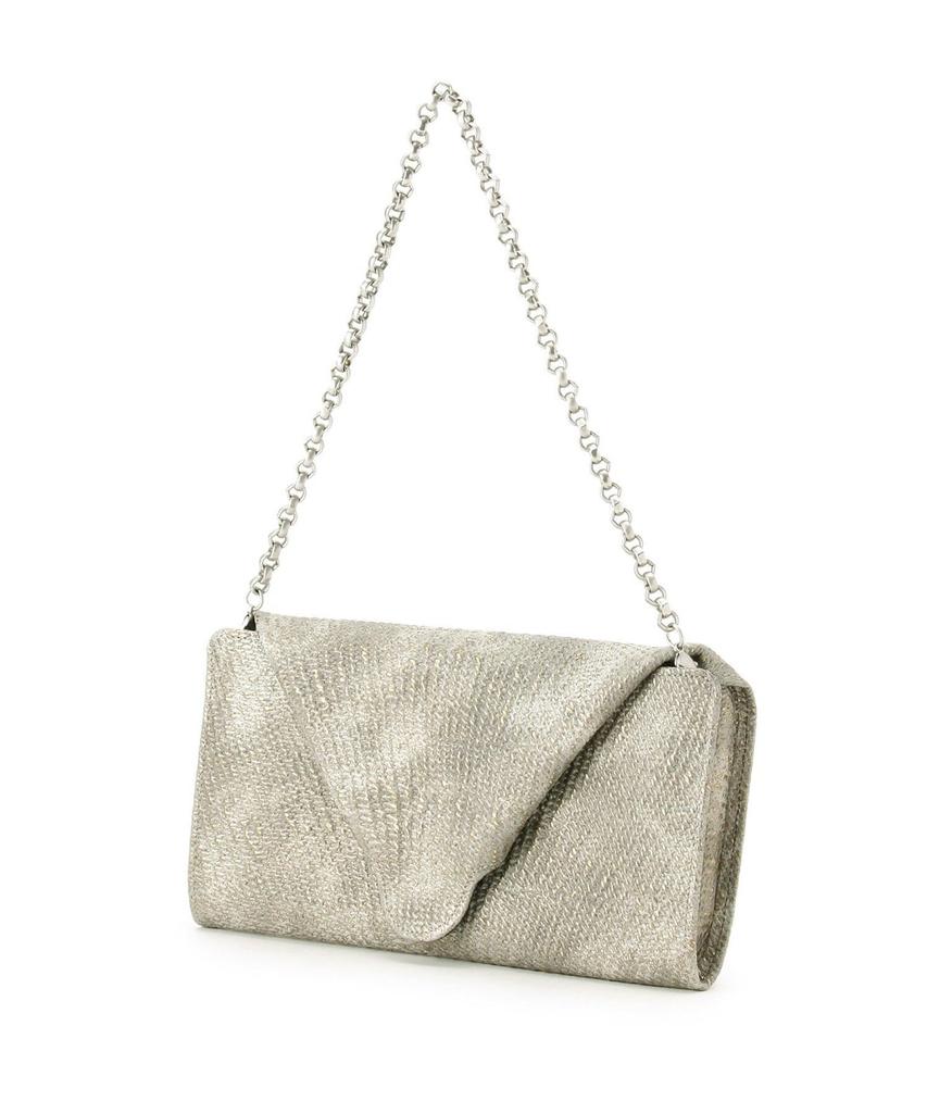 Hiroko Hayashi DAMASCO Long Wallet with Silver 00 Chain, 70941795, Women's, (006), (FREE)