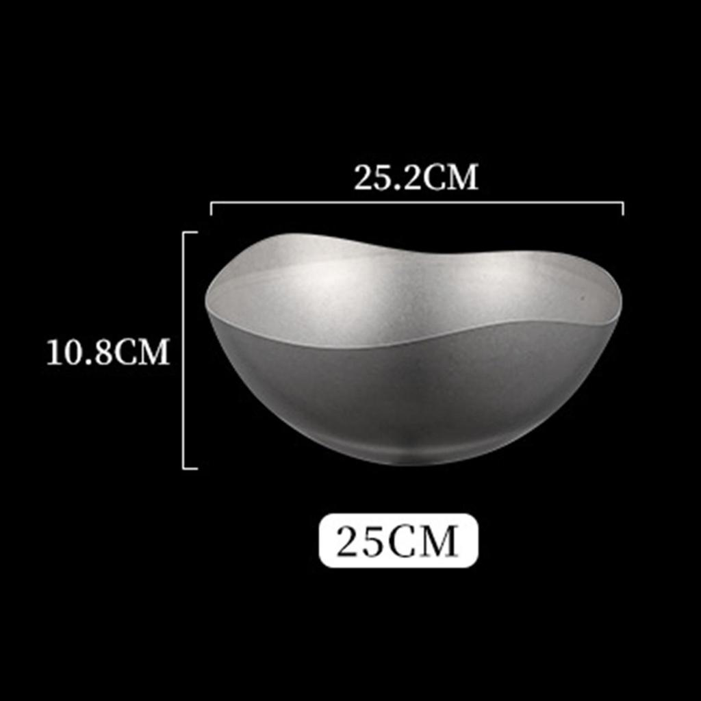 Servierschüssel zum Kochen, kreativ, Vintage, unregelmäßige Form, Dessert, Obst für die Küche