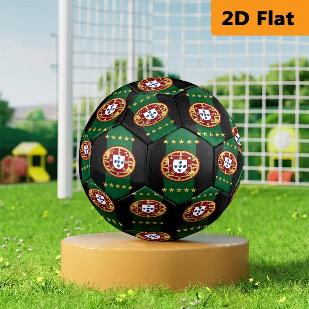Royal Emblem Design Soccer Ball Suitable for Both Training and Competition Wear-resistant and Slip-resistant No. 5 Football Outdoor Sports