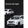 1/32 Nissan X-TRAIL SUV Alloy Car Model Diecast Metal Off-road Vehicles Car Model Sound and Light Simulation Childrens Toy Gifts