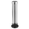 40 Capsule Capacity Capsule Coffee Pod Holder Black/Silver 360 Degree Rotating Capsule Carousel Holder Carousel Design