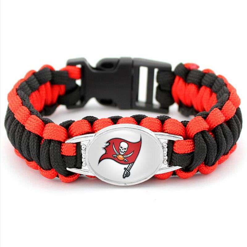 Handgeflochtenes NFL Paracord-Armband für Herren - 32 Teamoptionen für europäische & amerikanische Sportler
