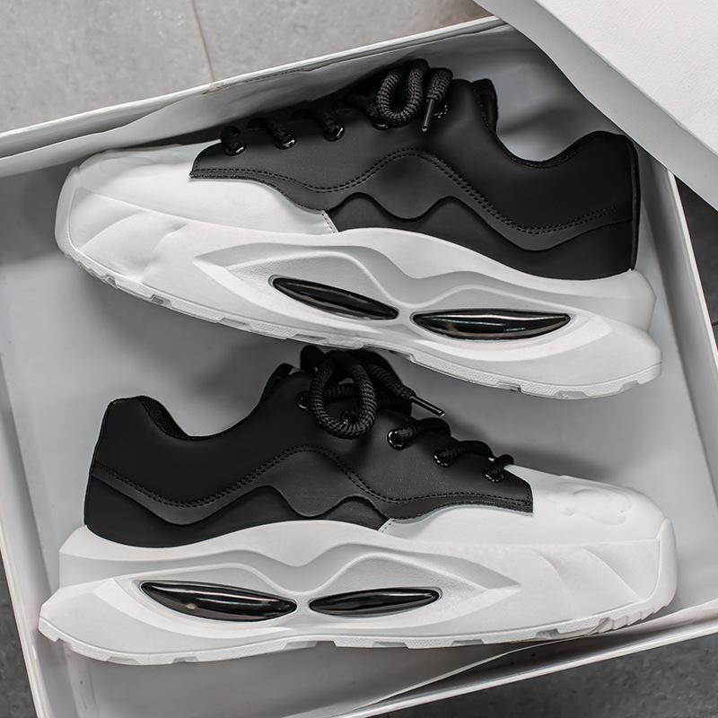 Spring explosion of new men's shoes low-top versatile comfortable casual thick-soled heightening shoes