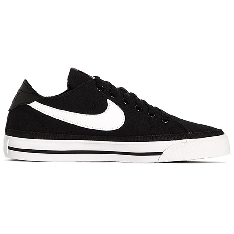New Nike Court Legacy Canvas Black White Women's CZ0294-001