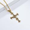 Cross Border Retro Egyptian Horus Eye Cross Necklace for Men