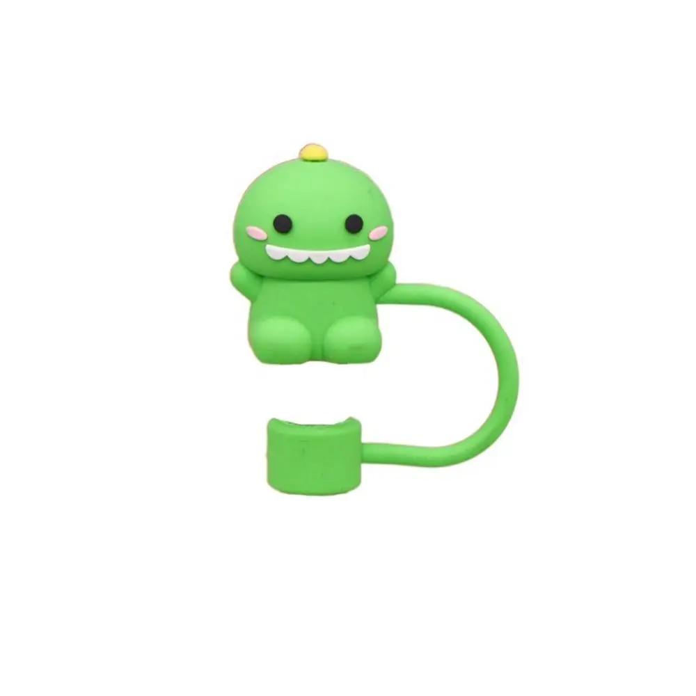 Reusable Silicone Straw Plug New Dust-proof Splash Proof Straw Tips Cover Kitchen Tool Cup Accessories Drinking Dust Cap Bottle