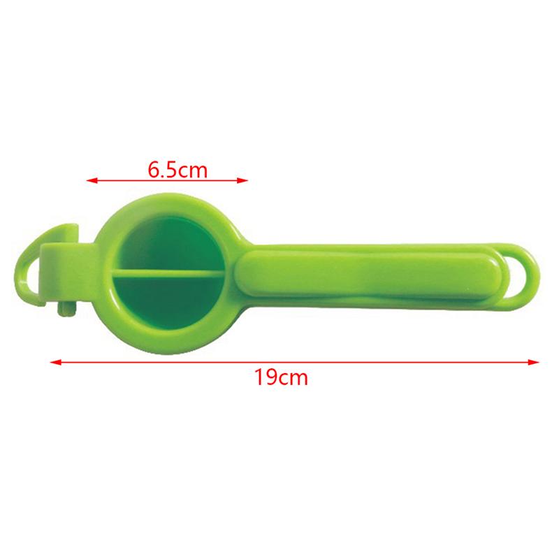 1Pc Plastic Lemon Clip Creative Household Kitchen Thickening Manual Fruit Juicer Mini Blender Children'S Auxiliary Food Tool