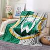 Coperta in Flanella Werder Bremen, Alta qualità, Confortevole per Tutte le Stagioni, Decorazione per la Casa, Calore e Comfort