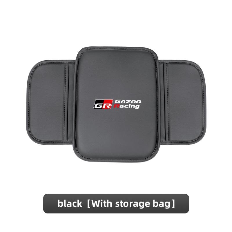 Hot For Toyota Car Accessories PU Leather Center Console Armrest Pad For Toyota Corolla Camry Asian Dragon Supra Hilux Land Crui