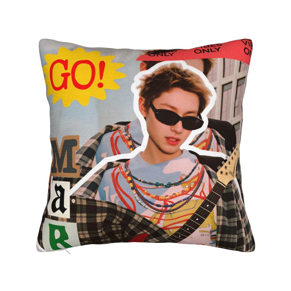 James Cortis Kpop Pojkband K-Pop Kuddfodral Design Kuddfodral Roligt Kuddfodral För Soffa Soffa Sovrum