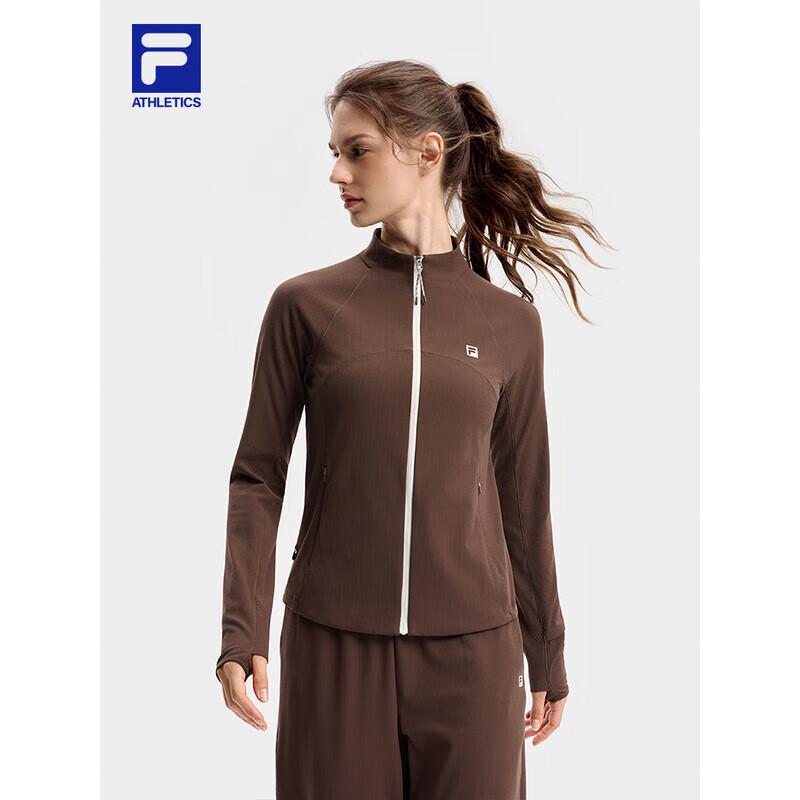 FILA Women s Slim-Fit Knitted Sport Jacket L