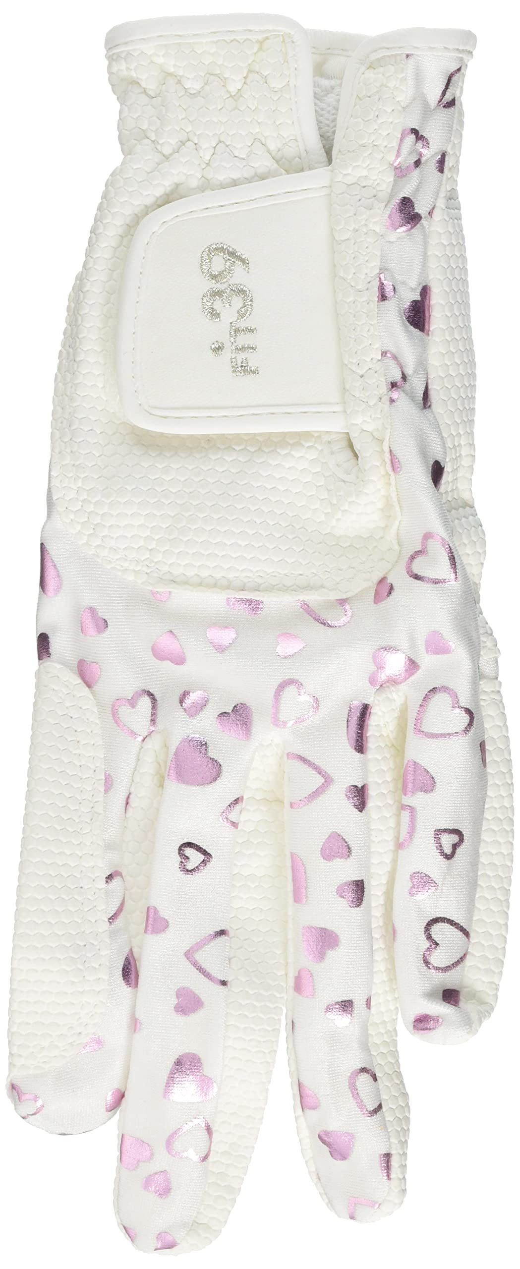 

MIC 39 GOLF FIT39 Left Hand Heart Size Small Gloves, Women s MGF-220N, (Right-Handed), Pink,