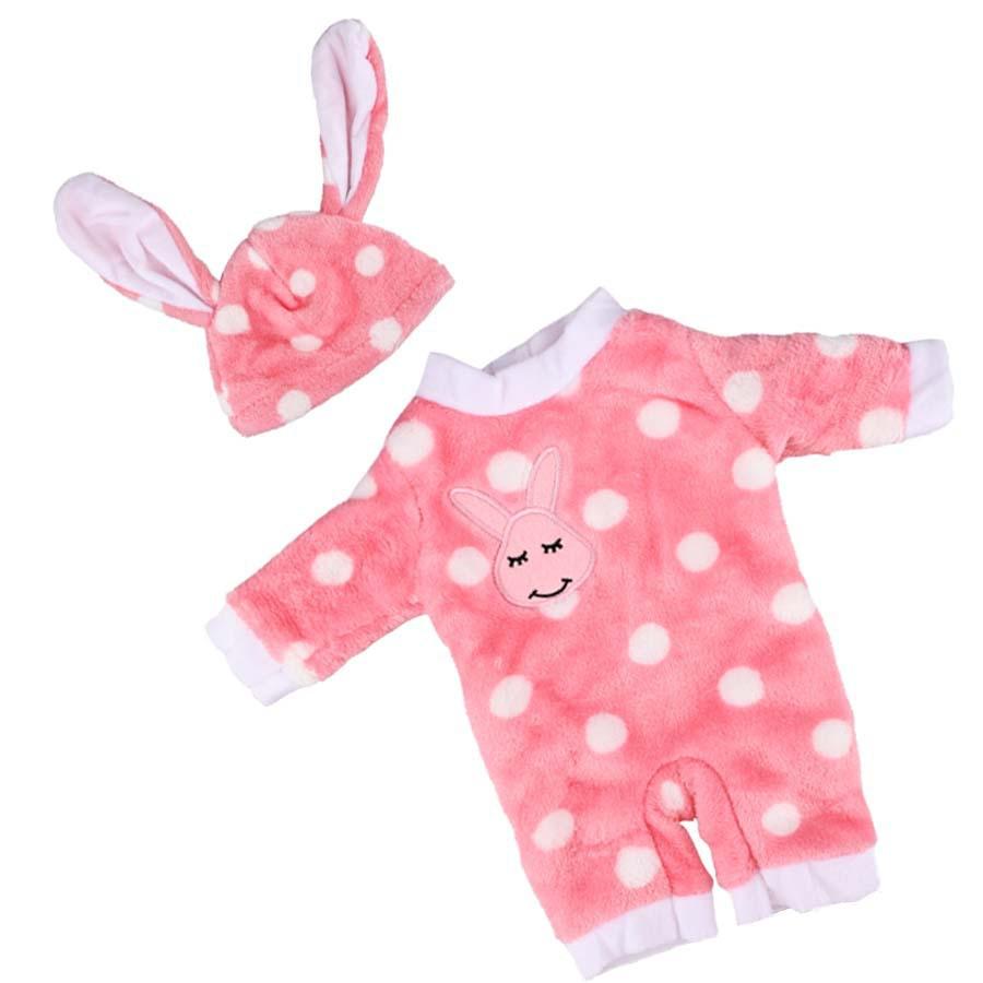 43cm Xiafu Doll Cartoon Jumpsuit & Accessory Set