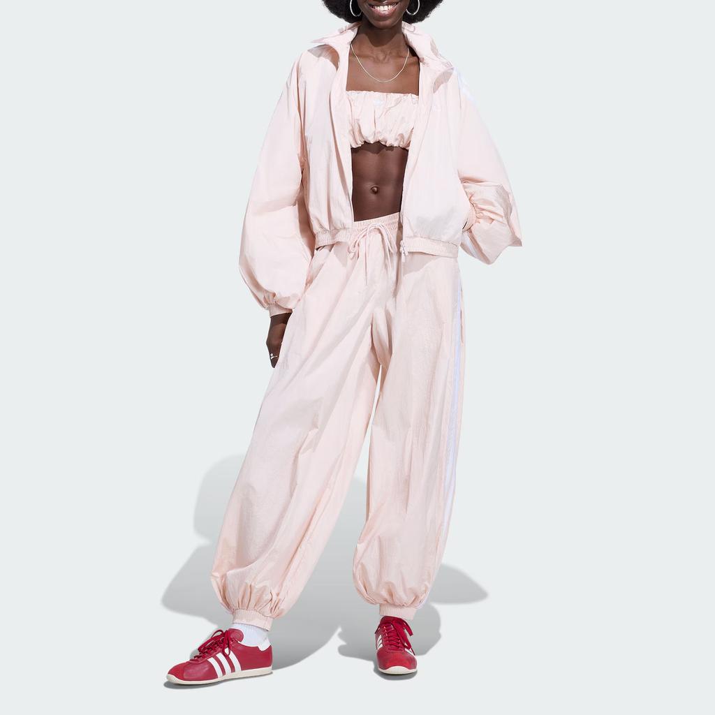 Adidas Originals Adilenium 5.0 Balloon Striped Loose Fit Casual Pants Women Bottoms KY5053