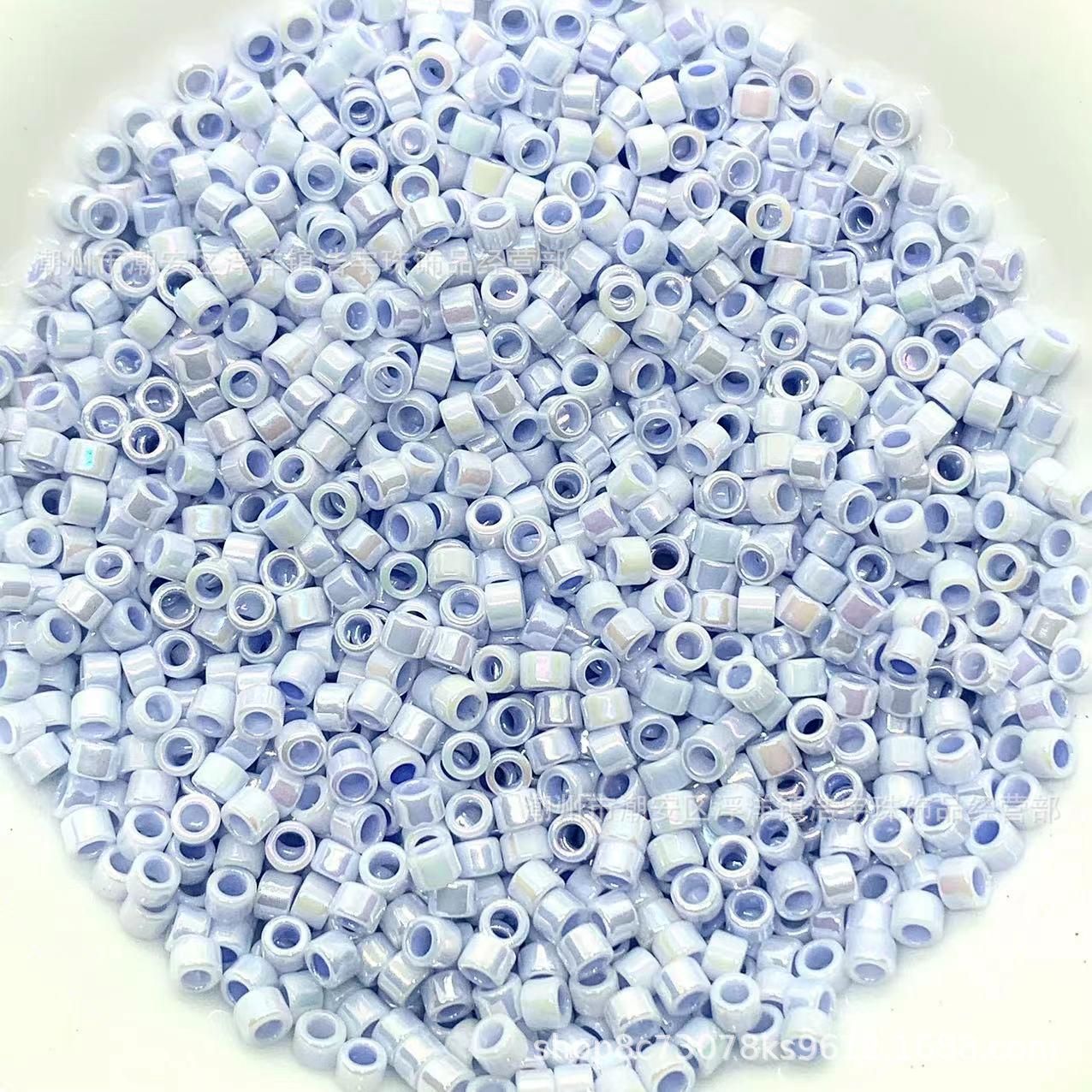 2.5mm Iridescent Antique-Style Glass Seed Beads for Handmade Jewelry  Ornaments 2.5mm (450g)