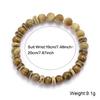 New Handmade Natural Wood Strand Bracelet For Men Positive Energy Yoga Meditation Healing Braslet Leisure Versatile Accessories