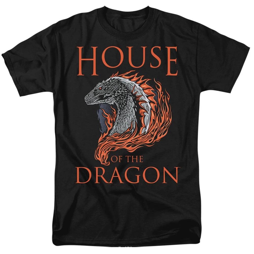 House Of The Dragon - Hod Dragon Illustration -  Unisex Children s T-shirt - Black 130