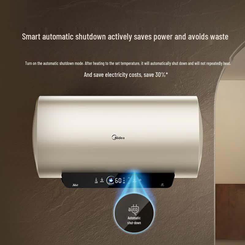 Midea F5025-JE4(HE) 50L Electric Water Heater CN plug (adapter included)
