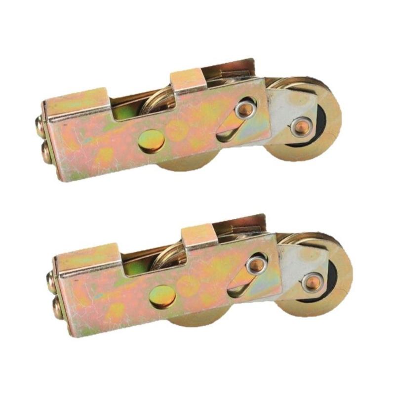 2Pcs Adjustable Bearing Wheel Replacement Ball Bearing Rear Sliding Door Wheel Sliding Door Roller Replace Parts