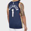 Nike NBA Zion Williamson Basketball Jersey SW Fan Edition Men Tops Deep-Blue 864493-427