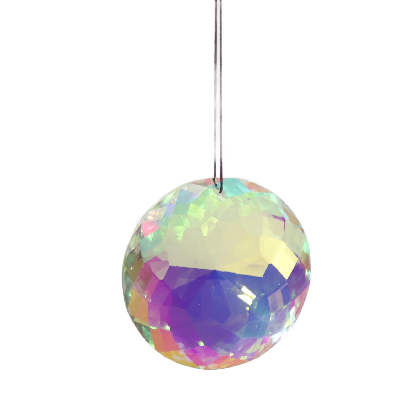 

Подвеска-призма, украшение в виде ловца солнца с ремешком, полированный подвесной кристалл, создатель радуги для окна