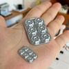1:6/1:12 Scale Miniature Dollhouse Mini Pastry Biscuit Cookie Cake Bread Silver Mold Diy Food Play Silicone Mold Accessories