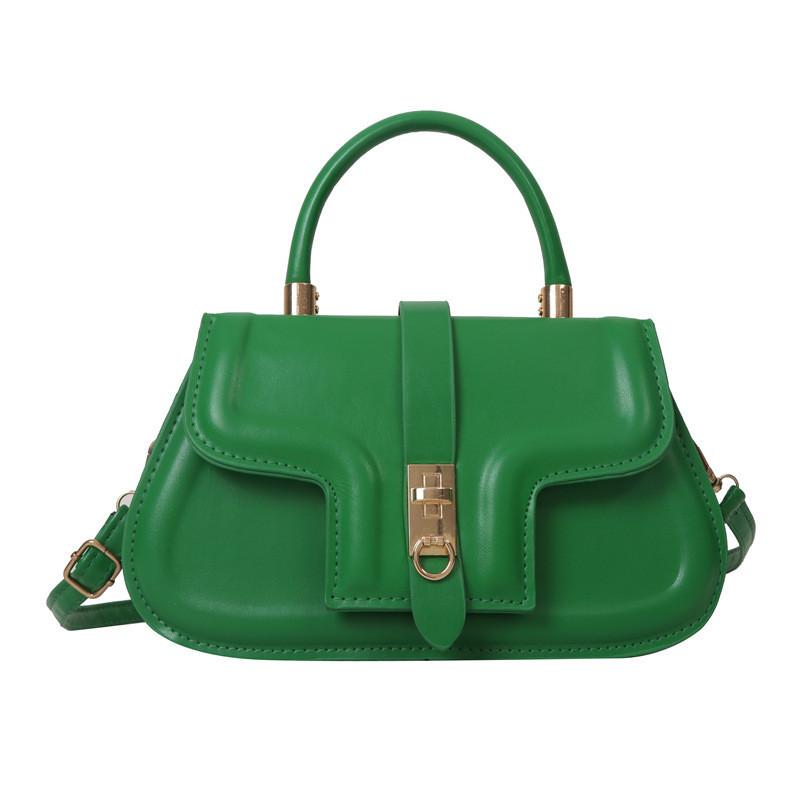 Chic Street Style Pu Shoulder Bag With Stitching Details