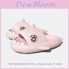 Special Edition Largeeyed Shark Slipon Slippers With Waterproof Eva For Couples Home Use