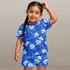 Patriotisches Kinder-Outfit – Kurzarm- und Shorts-Set, 2-teilig, für Jungen und Mädchen