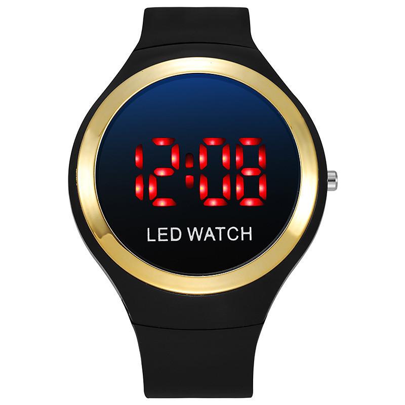 Led Digital Watch With Waterproof Sport Design For Casual Daily Use