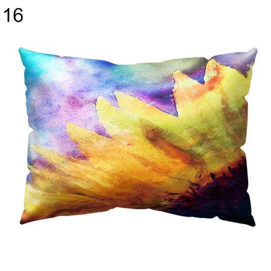 

Декоративная наволочка с цветком подсолнуха, наволочка для дивана-кровати, домашний декор для отеля, кафе