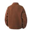 New Men's Stand-up Collar Thickened Fleece Jacket with Velvet Warmth and Windproof Fashion