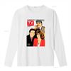 Retro Vintage Hart To TV Series Guide Cover Print Casual T Shirt Vintage Washed Soft Streetwear Designer Clothes Comfortable