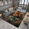 Egyptian Pharaoh Carpet Ancient Hieroglyphic Mat Non-slip Soft Vintage Art Home Decoration Living Room Modern Durable Floor Mat
