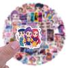 55-110 Piezas Kpop Cazadores de Demonios Pegatinas Dibujos Animados Anime Sticker Huntrix Pegatinas Decorativas Para Scrapbook Cuaderno Pegatina Estética