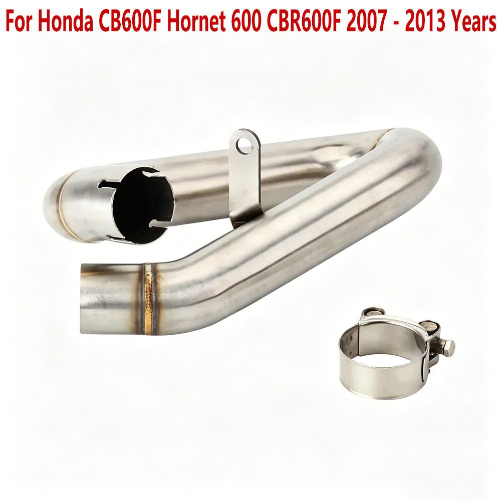 Edelstahl Front-Mittel-Auspuffrohr für Hornet CB600F (2007-2013) - Beschädigungsfreie Installation