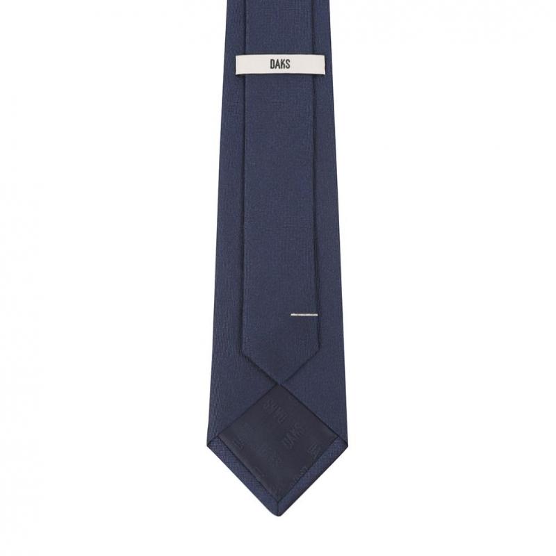 Daks Silk Blend Solid Cubic One Point Slim Tie Dmg1acf1216n1