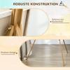 Easel, Height-adjustable, Foldable, Natural Beechwood, for Canvases Up To 107H Cm