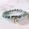 Sweet Jewelry Ceramic Beaded Bracelet Personality Full Bead Bracelet Lotus Bracelet