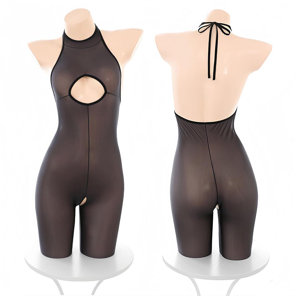 SENMHS Sexy Cyberpunk Senki Cosplay Zentai Lingerie Costume with Perfect for or Any Other A Sexy Gift for Your Girlfriend or One Size Fits Full-Body