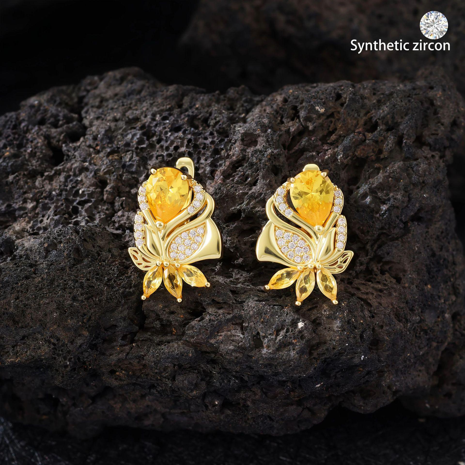 Изысканные модные серьги-капли в виде листьев - Высококлассные, универсальные и удобные