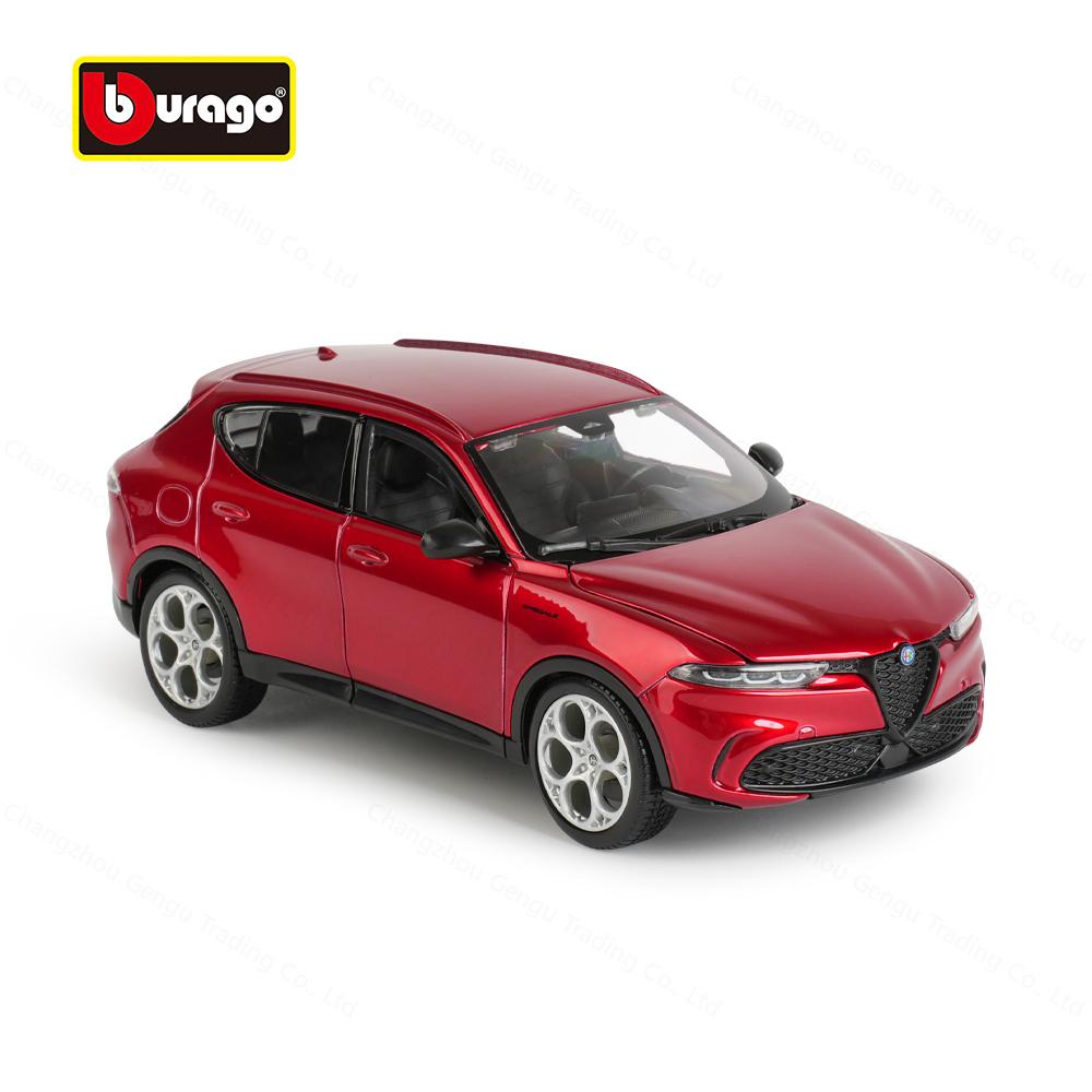 RZUD8 Bburago 1:24 Alfa Romeo Tonale Static Die Cast Vehicles Collectible Model Car Toys