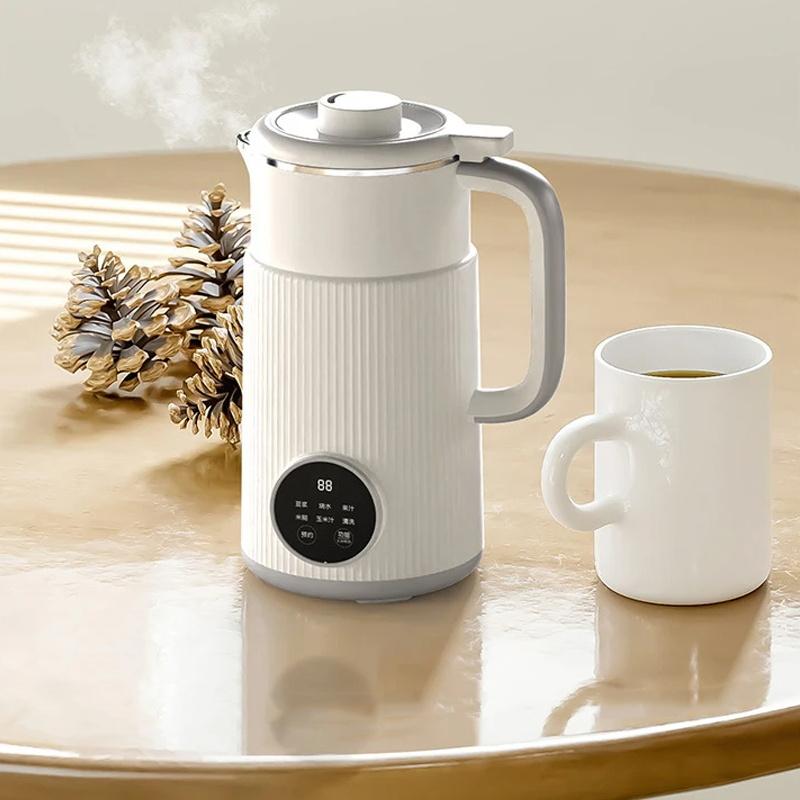 220V Automatic Soybean Milk Portable Wall Breaking Intelligent Filter-Free Cooking Machine Food Blender for Baby
