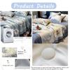 Summer Blanket Quilt Home Bedding Blanket Comforter Light Luxury Washed Silk Sleep Quilt  Air Condition Comforter Quilting