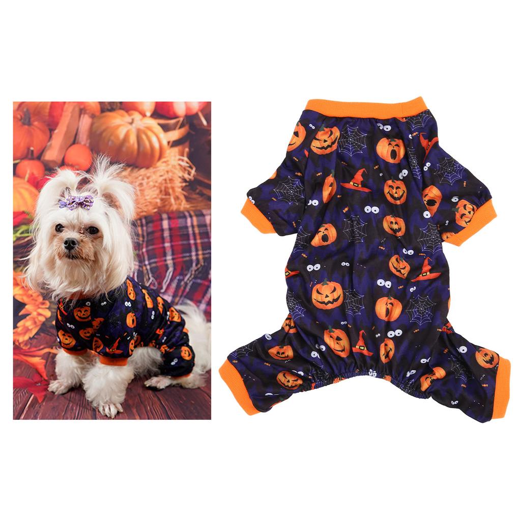 Dog Halloween Clothes Classic Vibrant Colors Elastic Skin Friendly Dog Winter Clothes For Indoor Outdoor